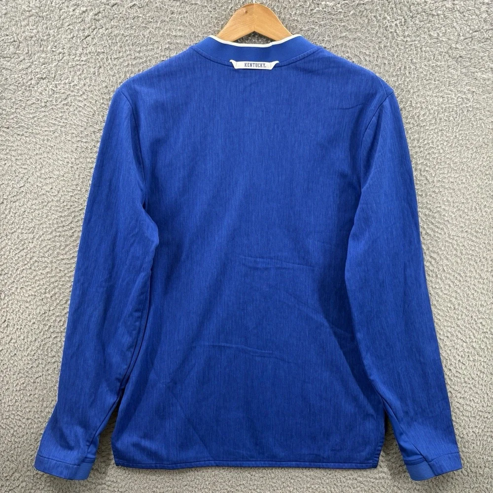 Kentucky Wildcats 1/4 Zip Pullover Mens S Dri-Fit Performance Blade Collar UK